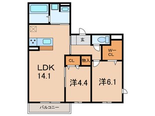 Ｍ＆Ｒ　ＡｉＫｉの物件間取画像